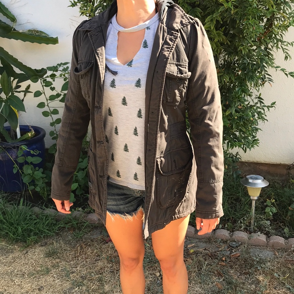 Roxy Utility Jacket ~ Size Small ~ Euc - image 1